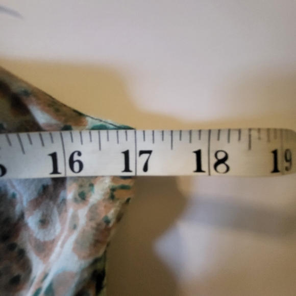 Diva Collection Blue, Green and Silver Asymmetrical Sequin Sundress - Picture 5 of 5